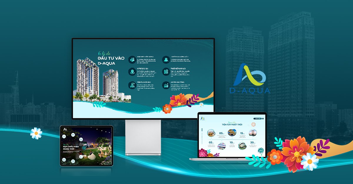 Website bất động sản D-Aqua